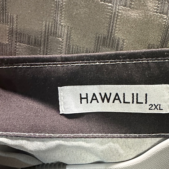 Men's Musical Note Black and White Button Down Shirt - Picture 2 of 2